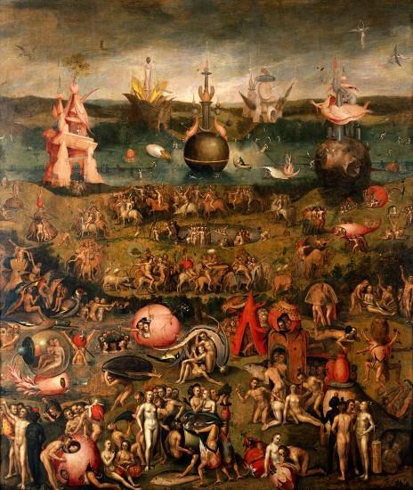 BOSCH, Hieronymus Garden of Earthly Delights oil painting picture